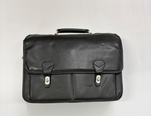Black genuine leather multi - black,