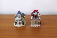 Pair of Miniature Christmas