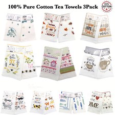 Cotton Tea Towels Kitchen Tea