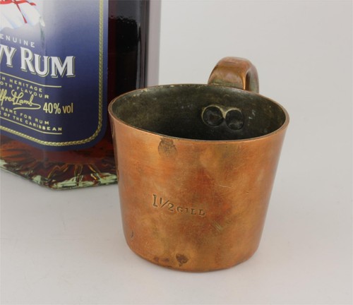 Vintage copper one and half - one,