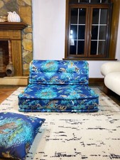 Boho Moroccan Mah Jong Sofa