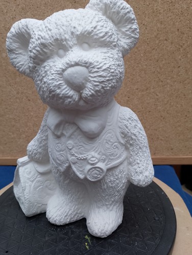 Unpainted ceramic bisque - unpainted,