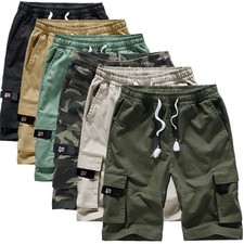 M-8XL Mens Casual Shorts