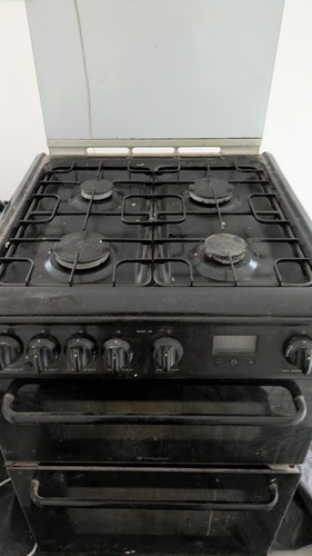 Hotpoint hagl60k gas cooker - hagl60k,