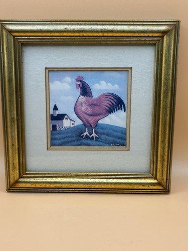 Framed folk art - folk, print