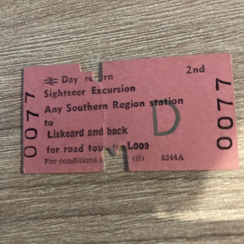 Railway ticket - railway.,