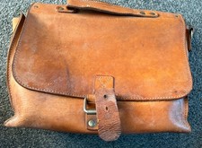 Vintage 1960s Leather Military