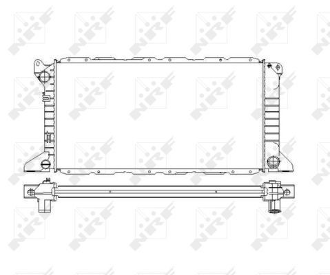 Nrf radiator for ford - radiator, transit