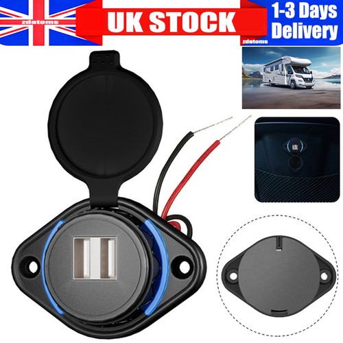 Dual usb socket charger - dual,