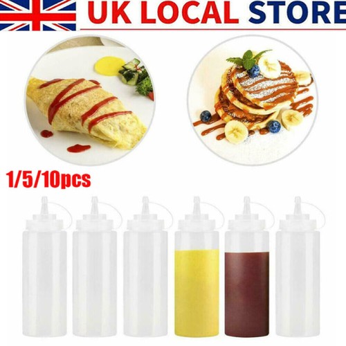10x 240ml ketchup - 1/5/10x, squeeze
