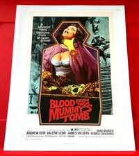 Blood From The Mummy's Tomb Hammer Movie/Film Poster Art PICTURE/PRINT 13" x 10"