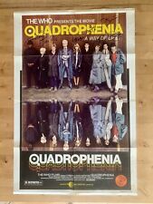Quadrophenia Poster - Signed by 8 Cast Members -  Original US One Sheet