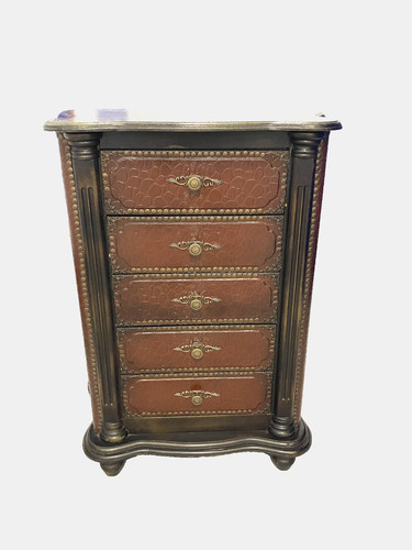 Antique mahogany leather - mahogany, bound
