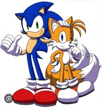 2 PCS LARGE Sonic Happy