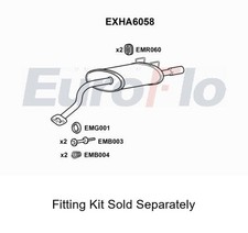 Rear Muffler Silencer Insert