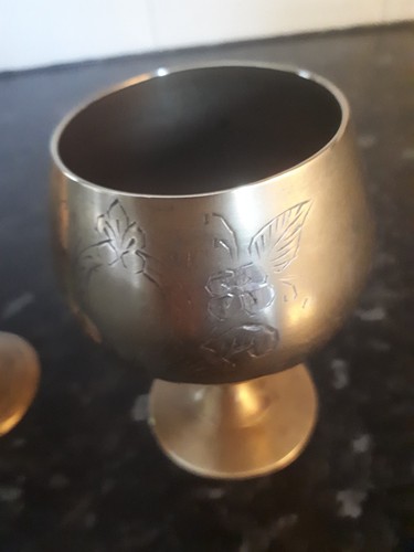 Pair vintage silver - pair,