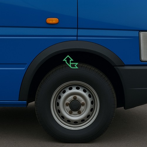 Wheel arch wing trims black - arch,