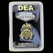 DEA Las Vegas District Office Challenge Coin