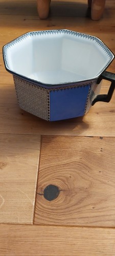 Cauldon ware art - ware, blue