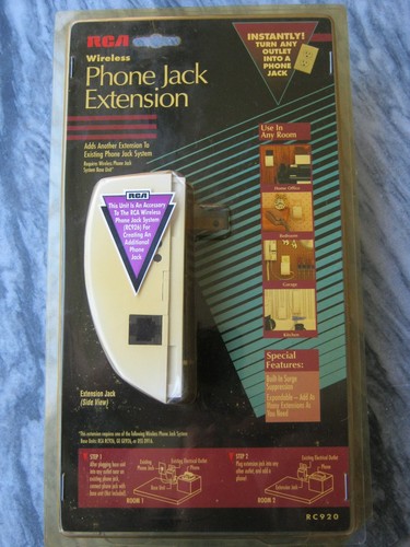 Rca rc920 wireless phone jack - phone,