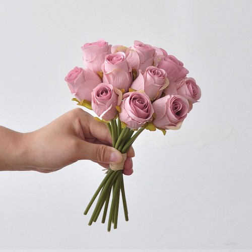 12x artificial single rose - single,