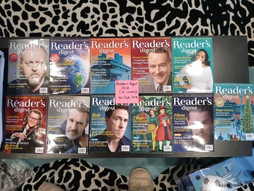 Reader digest magazines - reader's, 2018