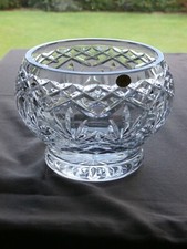 Irish Tyrone Crystal  5" Rose