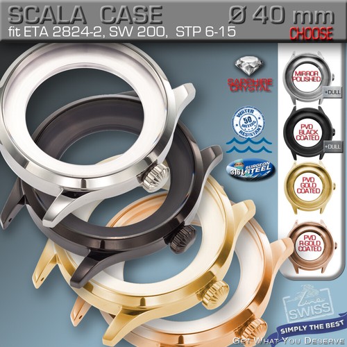 Watch case scala mm - 40,