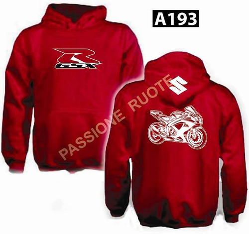 Red hoodie sweatshirt gsxr - sweatshirt,