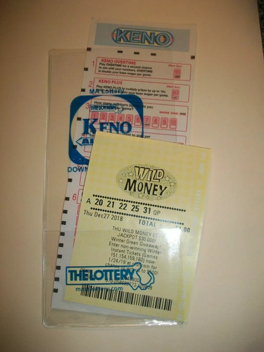 Lottery ticket holder - lottery,