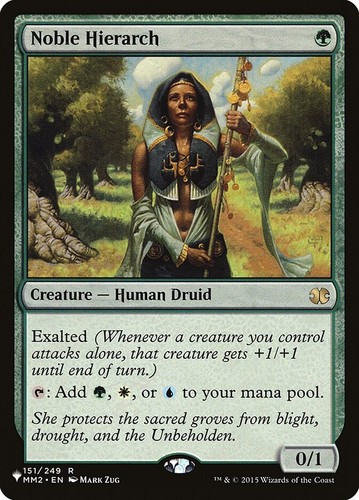 Noble hierarch mana - hierarch, (ex/nm)