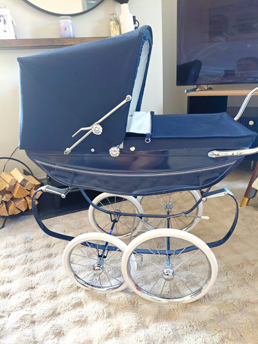 Navy white traditional baby - white,