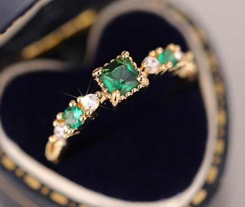 18k carat gold plated square - 18k,