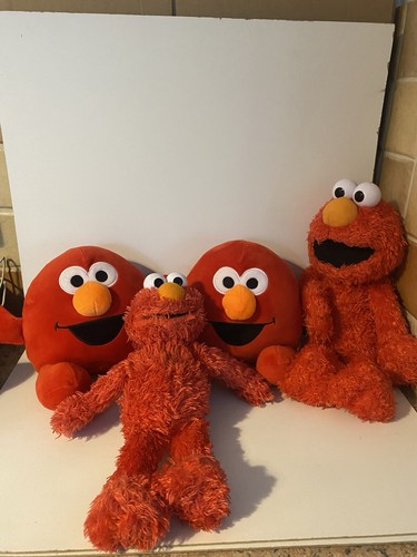 Sesame street elmo plush soft - sesame,