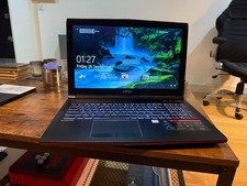 MSI Leopard Gaming Laptop GP62 7RD  i7-7700 16GB RAM 2TB HDD 128 M2 SSD GT 1050