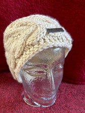 Firetrap Cream Chunky Knit Bobble Hat And Headband Set - One Size Fits All