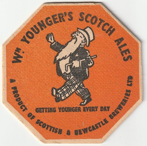 Beer mat youngers brewery - -,
