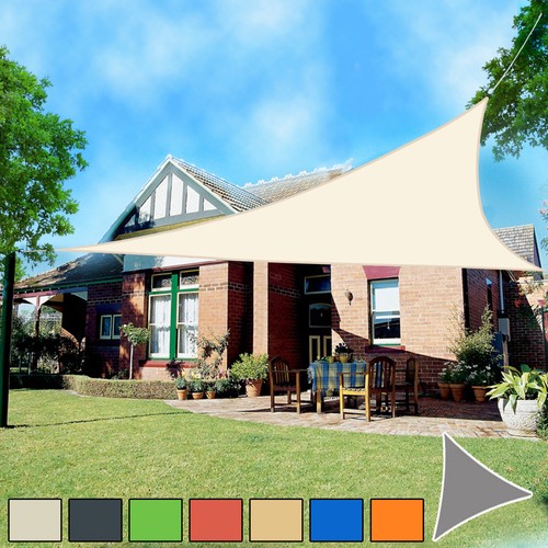 Sun shade sail garden - sun, patio