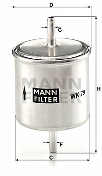 Mann filter fuel - mann-filter,