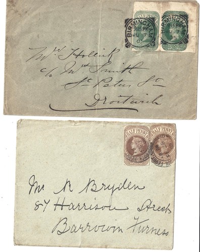 Postal stationery - qv,