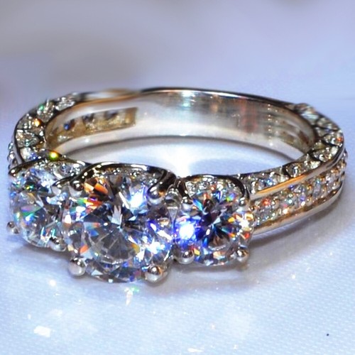 3ct round cut - 3ct,