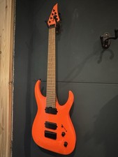 Jackson Pro Misha Mansoor Juggernaut HT7 7-String Electric Guitar Neon Orange