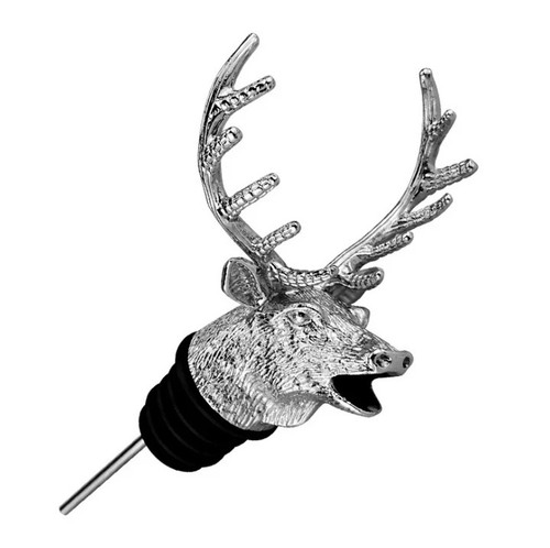 Stag pourer deer head bottle - stag,