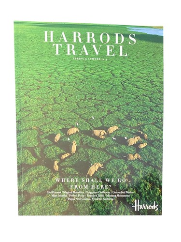 Harrods travel magazine - harrods,