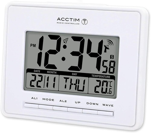 Radio controlled lcd alarm - controlled,