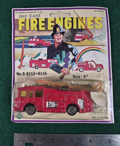 Vintage japanese fire engine - vintage,