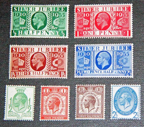 Kgv 1929 1935 puc silver - gb,