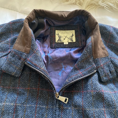 Harris tweed harrington jacket - harris,