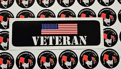Veteran sticker motorcycle - sticker,