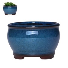Ceramic Garden Planter Pots Small Glazed Plant Flower Pot for Windowsills